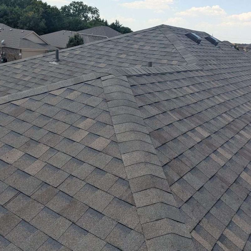 Completed roof replacement by American Prime General Construction in Princeton, TX